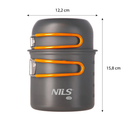 Canteen Set with Cup and Lid, Stainless Steel