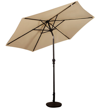 Cantilever Parasol 2.7m, Crank Tilt, Beige