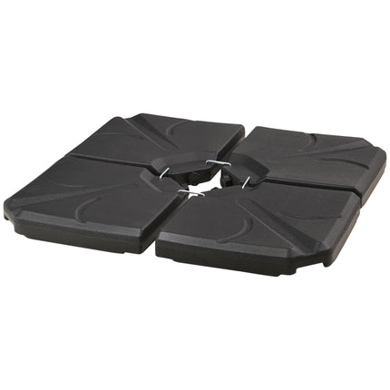 Cantilever Umbrella Base Weights, HDPE, 56kg Capacity