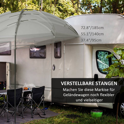 Lightweight waterproof car tent, sun protection