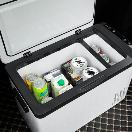 Auto-Kühlbox 30L - LCD, Dual Voltage, Tragbarer Kühlschrank
