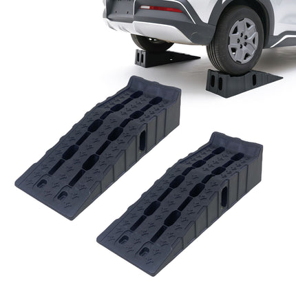 Car Ramps Set of 2 for Cars and SUVs, 1.5 Tonnes per Ramp, Non-Slip