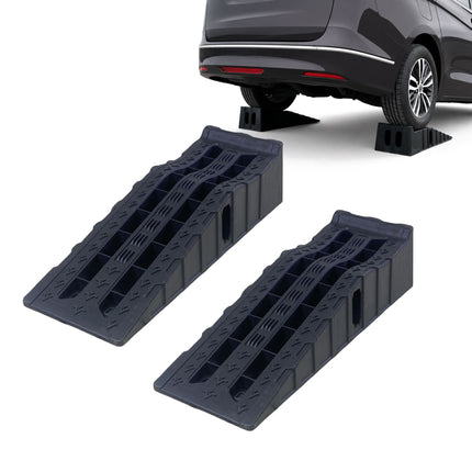 Car Ramps with Tyre Recess, Set of 2, 1.5 Tonnes per Ramp, 3.0 Tonnes Total