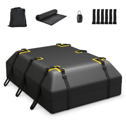 Car Roof Cargo Bag 600L, Waterproof, Rackless Fit