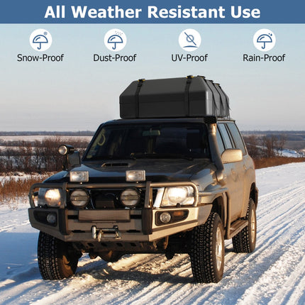 Car Roof Cargo Bag 600L, Waterproof, Rackless Fit