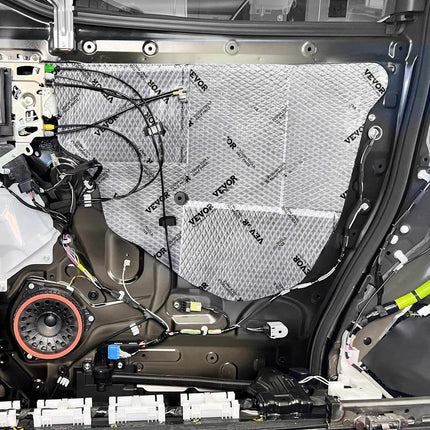 Car Sound Deadening Mat, 80 Mil Butyl, 36 Sq Ft