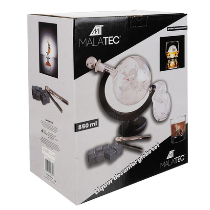 Carafe - globe - Malatec 22553 whiskey set