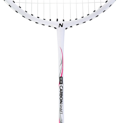 Karbonová badmintonová raketa s obalem