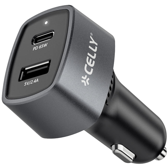 Nabíječka do auta 1xUSB-C PD 1xUSB-A 65W