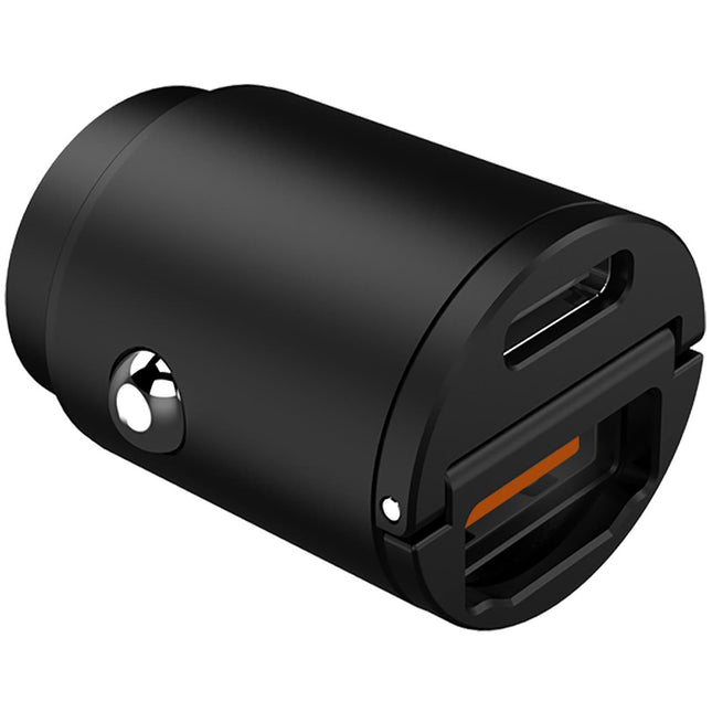 Nabíječka do auta Mini 1xUSB-C PD 1xUSB 30W