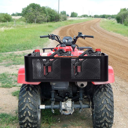 Lastenkorb für ATV/UTV, Universal-Heckträger mit Netzdesign, Heckaufbewahrungskorb, 104 x 67 x 31,5 cm