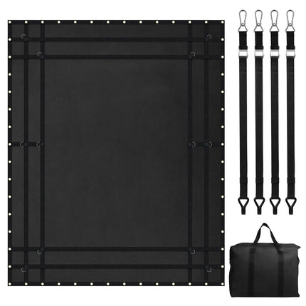 Cargo Net 120 x 105 in, Heavy Duty, 4 Adjustable Straps