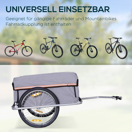 Fahrradlastenanhänger – robustes Design, das sich leicht befestigen lässt