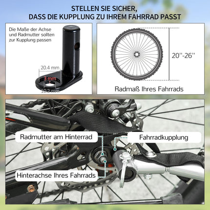 Fahrradlastenanhänger – robustes Design, das sich leicht befestigen lässt