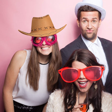 Carnaval avec chapeau de cow-boy