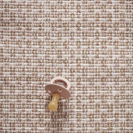 Tapis Coton/Jute Rose