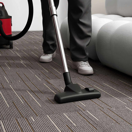 Carpet Tiles 24-Pack, 24x24 In, Reusable, Dark Brown