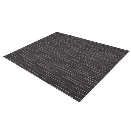 Carpet Tiles, 24-Pack 24x24 Inch, Reusable Non-Slip Gray