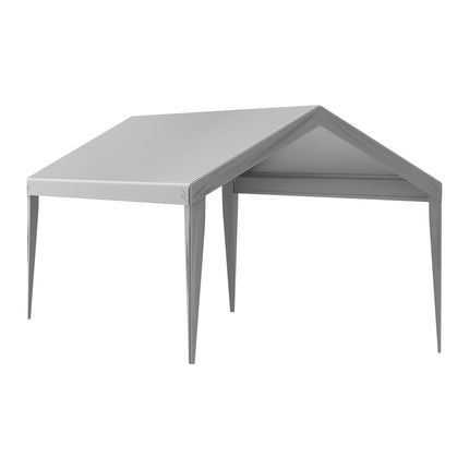 Carport Replacement Canopy Cover 10x20 Ft, Waterproof UV, Gray