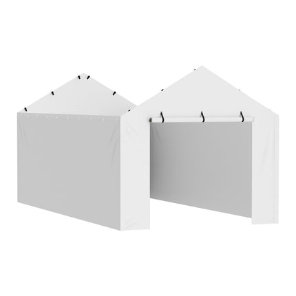 Carport Side Wall Replacement Cover 10x20 Ft, Waterproof UV