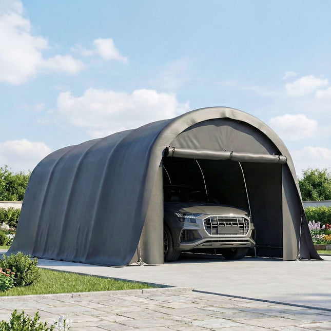 Carporttent 3x6m Waterdicht met afneembare zijwanden