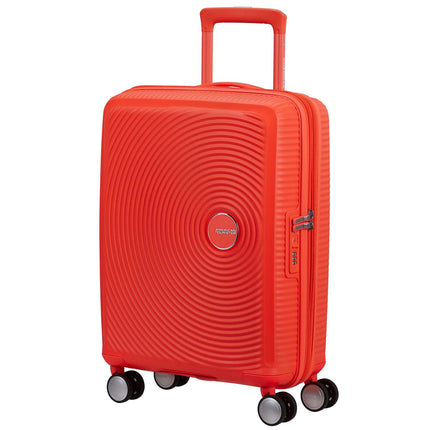 Kabinový kufr 55cm, neonově oranžová