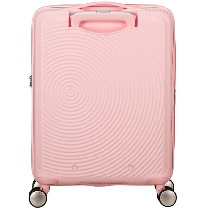 Carry-On Suitcase 55cm, Pastel Pink, Hard Shell