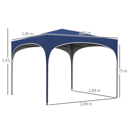 Tragetasche & Sandsack-Set, robuster Oxford-Stahl, blau