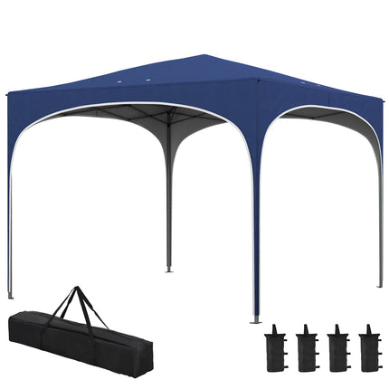 Tragetasche & Sandsack-Set, robuster Oxford-Stahl, blau