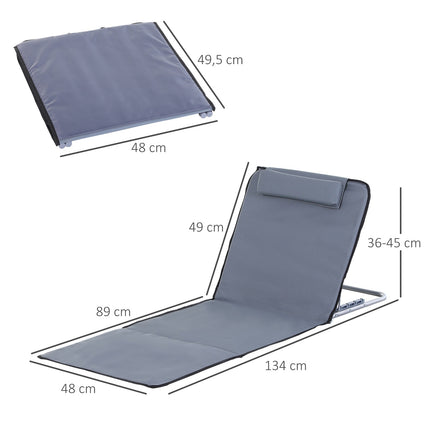 Adjustable carrying case in steel - 134x48x36-45cm