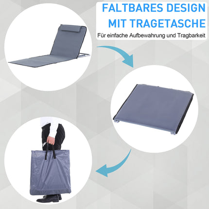 Adjustable carrying case in steel - 134x48x36-45cm