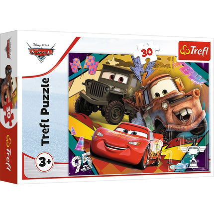 Autopuzzle, 30 Teile, Spaß für Kinder und Familie