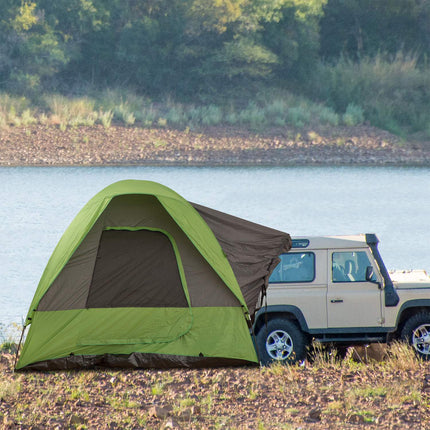 Campingzelt für 4-5 Personen, Fiberglas-Polyester, grün