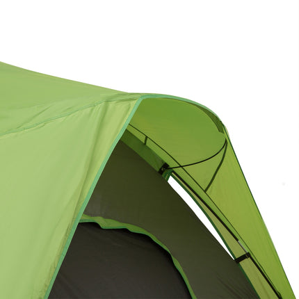 Campingzelt für 4-5 Personen, Fiberglas-Polyester, grün