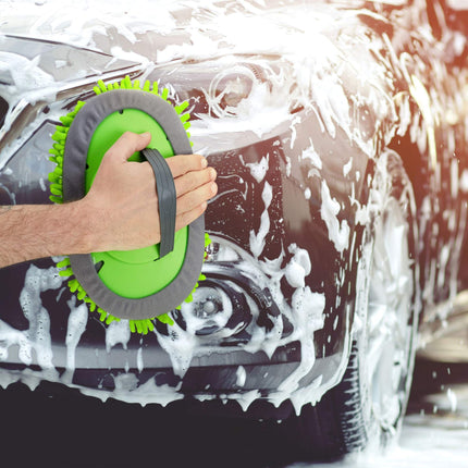 Brosse de lavage de voiture avec manche télescopique