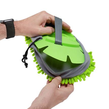 Brosse de lavage de voiture avec manche télescopique