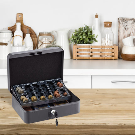 Cash box with 2 keys