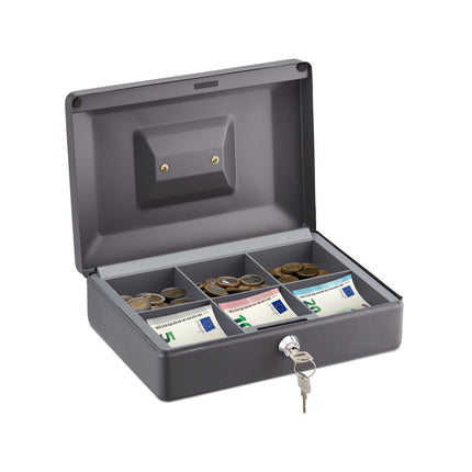 Cash box with 2 keys