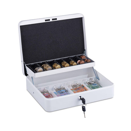 Cash drawer with coin counter