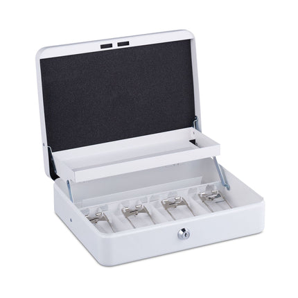 Cash drawer with coin counter