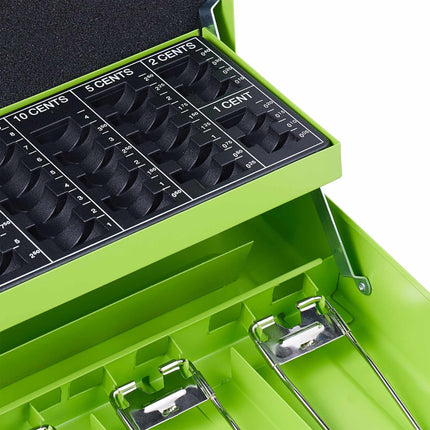 Cash drawer with combination