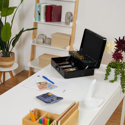 Cash drawer with combination