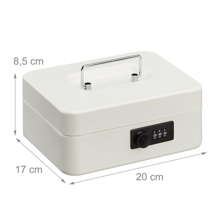 Cash drawer with combination lock