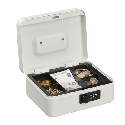 Cash drawer with combination lock