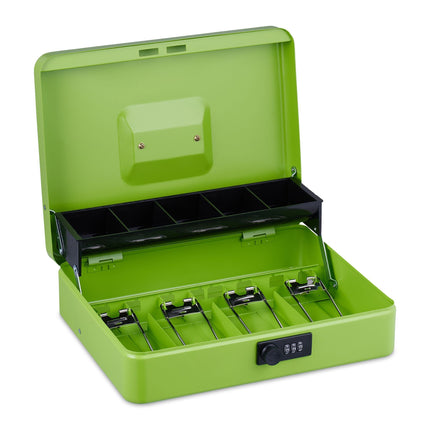 Cash drawer with number combination