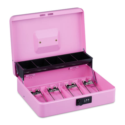Cash drawer with number combination