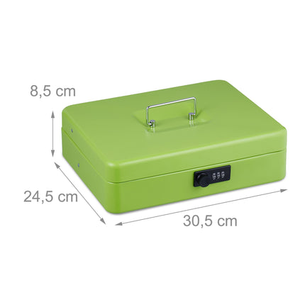 Cash drawer with number combination