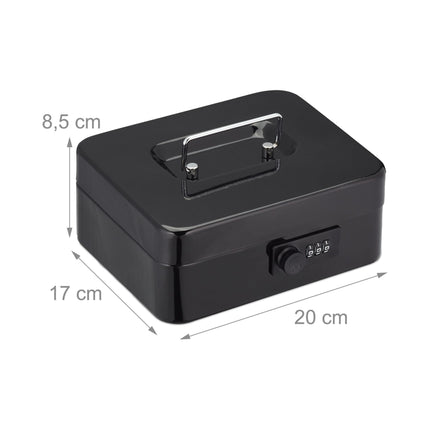 Cash drawer with number combination