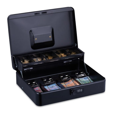 Cash drawer with number combination