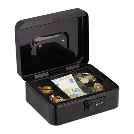 Cash drawer with number combination